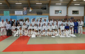 Cérémonie des 70 ans de notre club de judo de Cabourg