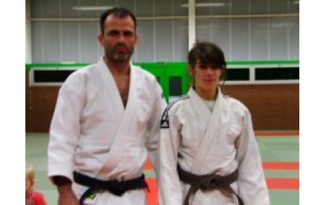 Louise GROSJEAN championne cadette du Calvados